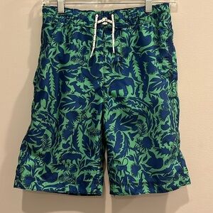 GAP - boys swim trunks, bathing suit. Jungle print.  Size boys XL